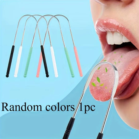 Stainless Steel Tongue Scraper - Fresh Breath